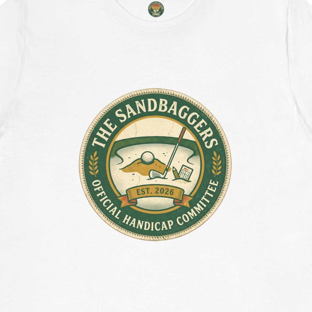 The Sandbaggers Badge Tee