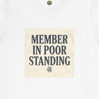 OBC Member In Poor Standing - Vintage Typography