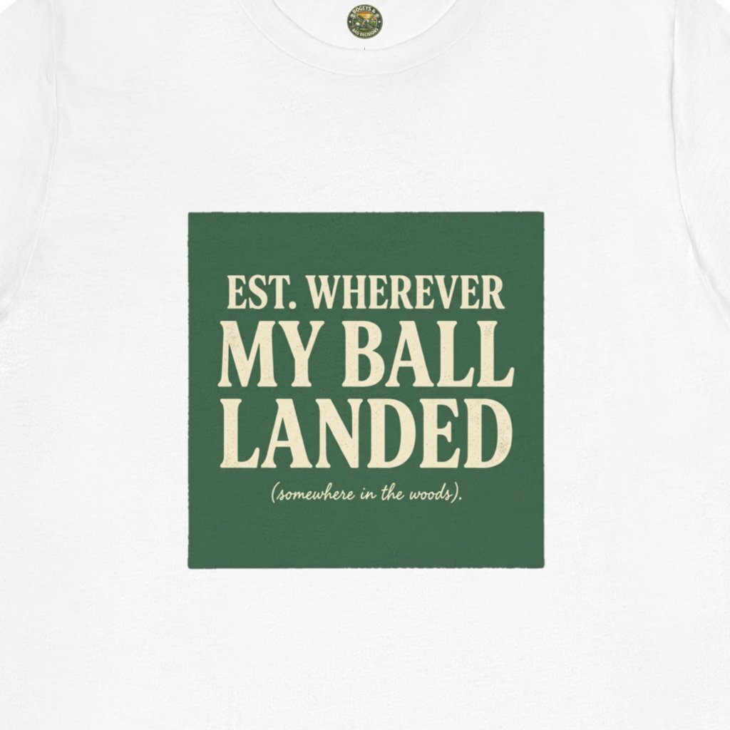 Est. Wherever My Ball Landed — OBC Vintage Golf Tee