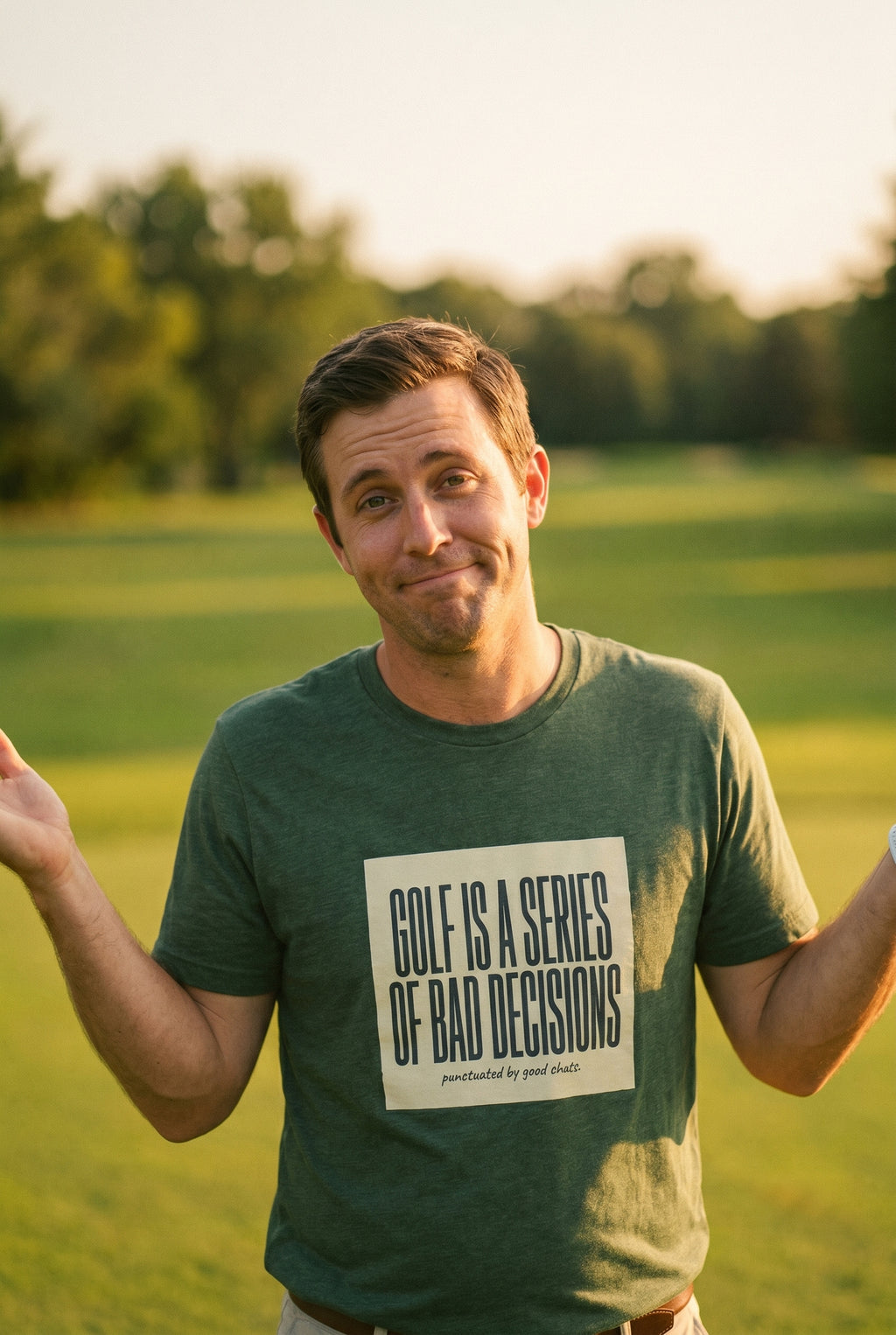 Golf Is A Series Of Bad Decisions — Vintage Tee