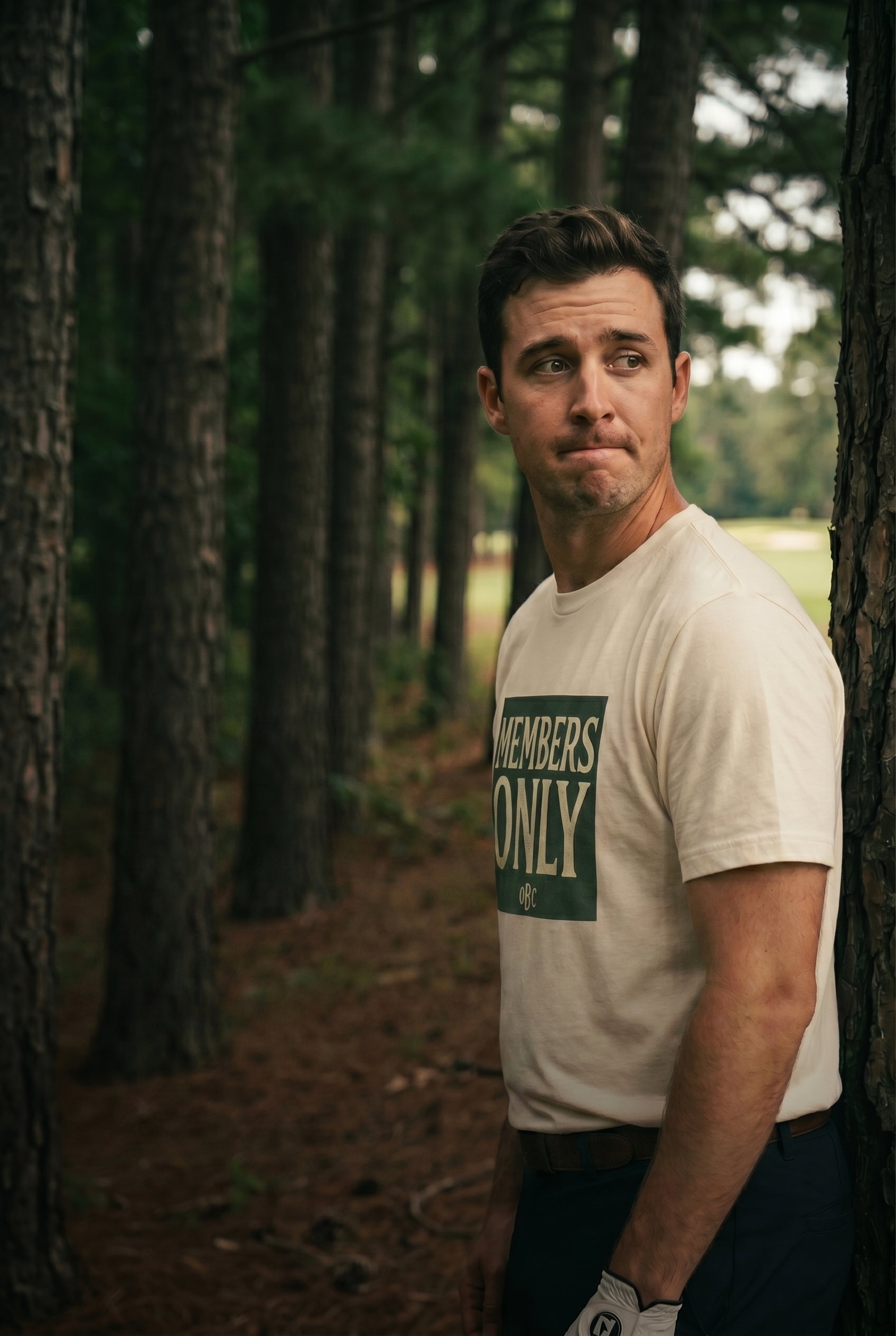 OBC Members Only Tee - Vintage Country Club Typography