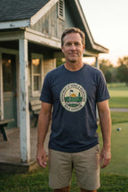 Parks & Rec Golf Division Tee — Vintage Municipal Seal