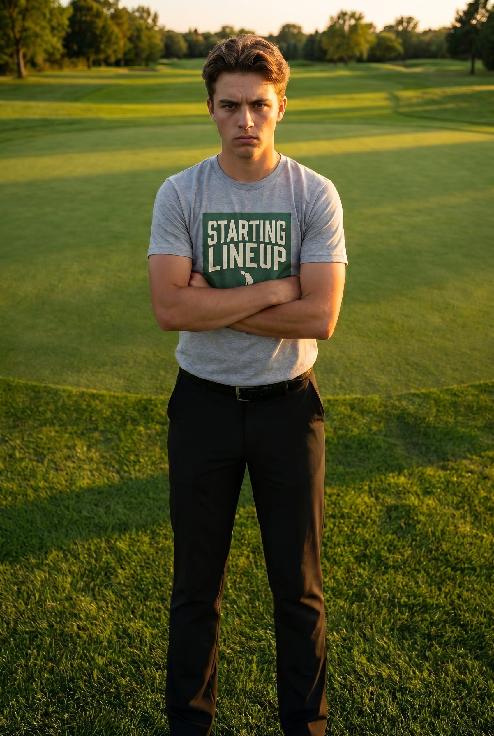 Starting Lineup Tee - TPAC Vintage Putting Stance