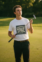 TPAC Varsity Monogram Tee - Three Putt Athletic Club
