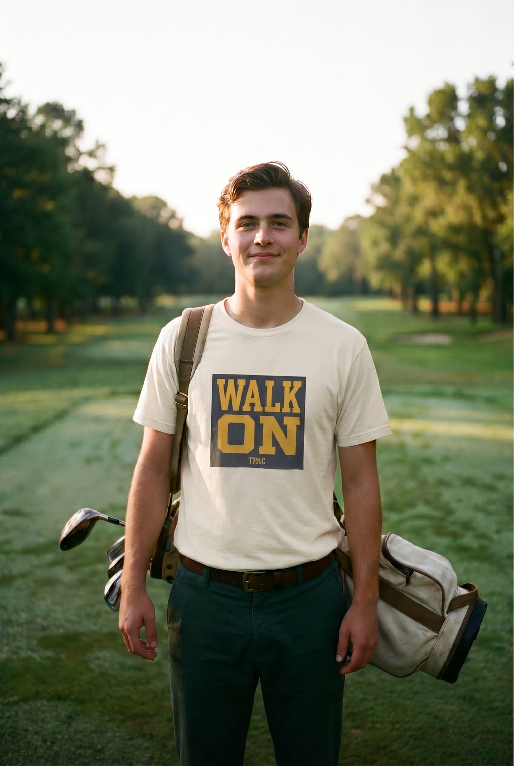 Walk On Tee - TPAC Vintage Varsity Typography